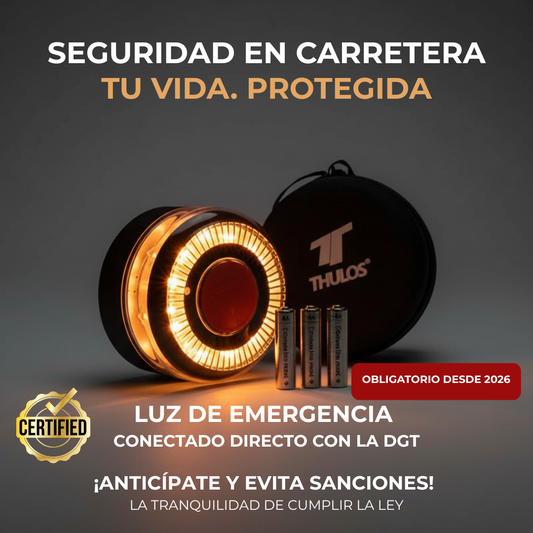 🚨 Luz baliza de emergencia V16 IoT con geolocalización | Aprobada por la DGT y con funda protectora