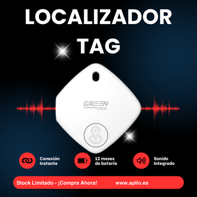 Etiqueta Localizadora Compatible con iOS – Rastreador Inteligente Bluetooth