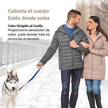 🌡️ Calefactor Eléctrico Portátil de Cuello | Calor Personal Inalámbrico