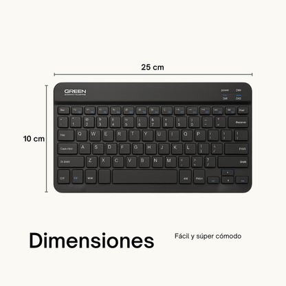 Conjunto Inalámbrico Bluetooth ⌨️🖱️ Teclado + Ratón | Trabajo sin límites
