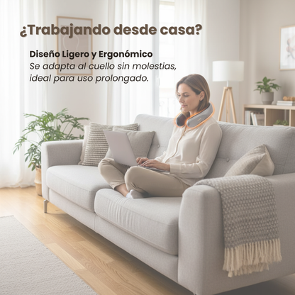 🌡️ Calefactor Eléctrico Portátil de Cuello | Calor Personal Inalámbrico