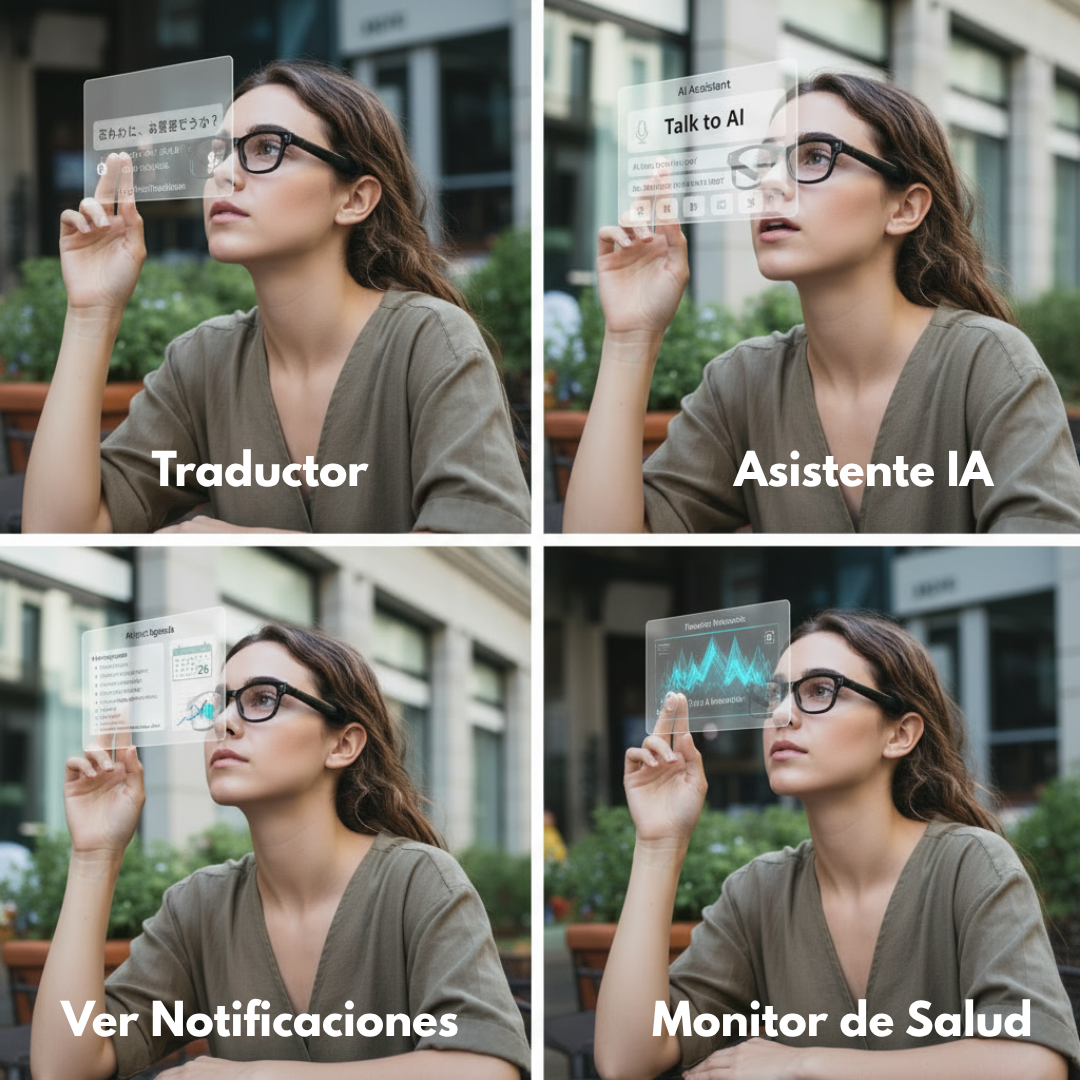 🕶️ Gafas Inteligentes con IA – Tecnología y Estilo en un Solo Accesorio