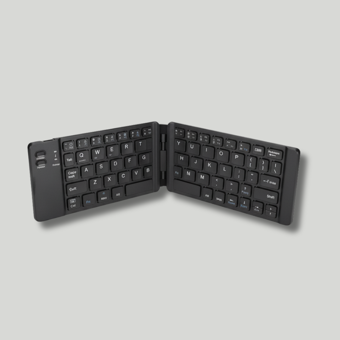 Teclado Bluetooth Plegable SANDA SD‑3745 | Compacto, Recargable y Listo Para Viajar