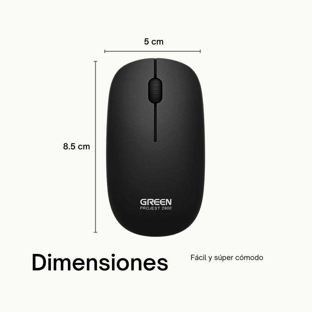 Conjunto Inalámbrico Bluetooth ⌨️🖱️ Teclado + Ratón | Trabajo sin límites