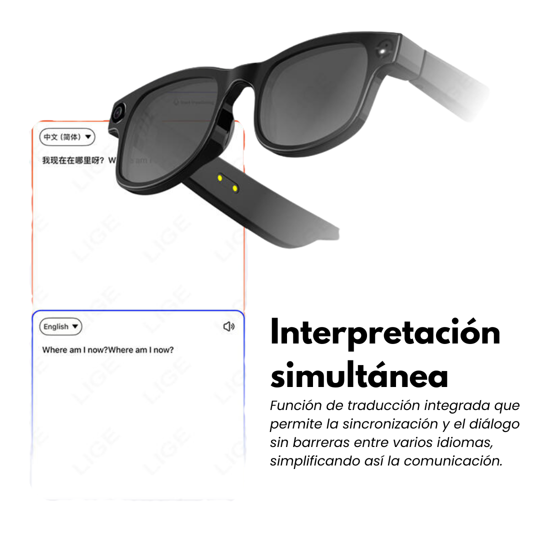 🕶️ Gafas Inteligentes con IA – Tecnología y Estilo en un Solo Accesorio
