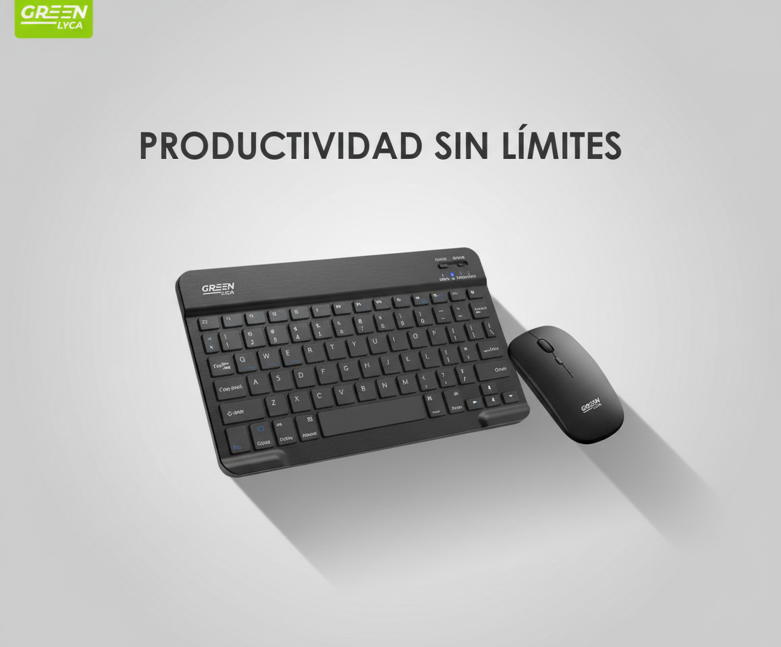 Conjunto Inalámbrico Bluetooth ⌨️🖱️ Teclado + Ratón | Trabajo sin límites
