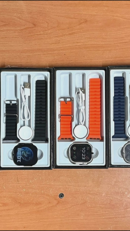 Smartwatch Ultra Pro X10 2" 4 Colores con Llamadas Bluetooth, Notificaciones y Salud (Ritmo/SpO2)