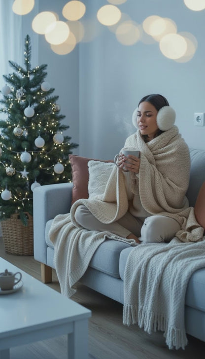 Mini Calefactor de Enchufe Portátil 400 W | Compacto, Silencioso y de Bajo Consumo