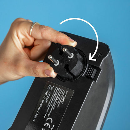 Mini Calefactor de Enchufe Portátil 400 W | Compacto, Silencioso y de Bajo Consumo